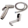 CIENCIA Hand Held Bidet Spruzzatore Premium in Acciaio inox Spruzzatore Shattaf - Complete Bidet Set Per Servizi igienici, Mano Bidet Spruzzatore Per Servizi igienici, WS024AS