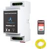 aixi-SHS Rilevatore di perdite d'acqua WiFi Professionale, Allarme di rilevamento dell'acqua con Protocollo Modbus RTU485 - Collegato per Data Center, Biblioteca, Magazzino - Tuya Smart APP