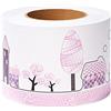 Dostear Bordi Greche Pannelli Adesivi Bordo Adesivo per Pareti Striscia Adesiva Muro Decorativa Greca Adesiva per Parete Maniero dei cartoni animati 10 X 500cm