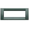 Vimar Serie Idea - Placca Classica 6 modulo metallo verde bosco