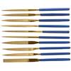 XIANGYANG Set di Lime ad Ago diamantate 5mm x 180mm per metallo vetro ceramica gioielli intaglio 10 Pezzi