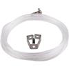 STAS Picture Hanging Systems Stasbinario quadri per appendere - cobra + cavo perlon + gancio smartspring - Sistemi per appendere quadri/cornici/poster - gancetti per quadri - senza forare - 150 cm (set da 2, 4 o 5 pezzi)