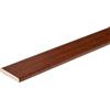 Hobby Legno - Coprifilo Rivestito In Legno Di Tanganica Tinto Noce Medio mm. 60X10X2250 (Confezione da 5 pz, ml. 11, 25)