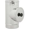 UTILFER Canne Fumarie Modulo D'Ispezione Acciaio Inox 304 Cm26X0, 5Mm 80