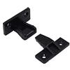 Zhjlut Cerniere Del Connettore Del Mobile Del Ghesset 5pcs, Fibbia Del Dispositivo Di Fissaggio Del Giunto A 90 Angoli, Accessori Appesi A Parete Dello Schermo Dell'armadio. (Size : 1)