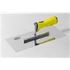 Akifix NATG05001I Frattone Professionale in Acciaio Inox, Lama Piatta, Manico Gomma, 28 x 12 cm