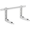 3S SuperSamaStore Staffa Unità Esterna di Climatizzatore di Grandi Dimensioni, Portata 160 Kg, Supporto per Quadri e Penta Split, Acciaio Verniciato, Bracci da 60 Cm