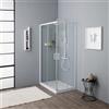 Kiamami Valentina - Box Doccia 70X100 Cristallo 4 Mm Due Lati Scorrevoli | Venere