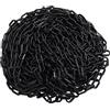 VXL vidaXL Catena Segnaletica Nera 100 m Ø4 mm in Plastica