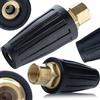 Rosfix Testina Rotante 035 M18x1,5 - Inserto Ceramico, 276 Bar, 100°C | ricambio per idropulitrice Kärcher HD/HDS | Ugello Alta Pressione Professionale