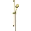 Essebagno Luisa - Set da doccia in oro spazzolato, 3 pezzi