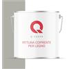 Q-COVER VERNICE COPRENTE PER LEGNO 5L SATINATA Grigio agata RAL 7038 SMALTO RAL PER LEGNO PROTETTIVO INTERNI/ESTERNI ca. 80-150 ml/m²