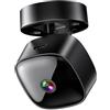 Annadue Mini Telecamera di Sicurezza WiFi Wireless, con Visione Notturna e Registrazione del Rilevamento del Movimento, Rotazione a 360°, per Monitoraggio della Sicurezza Interna Ed
