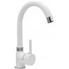 Granitan® Beta - Rubinetto per lavabo, con beccuccio girevole a 360°, due tipi di getto d'acqua, regolabile, testa in ceramica, set di rubinetti per cucina, rubinetto cucina