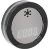 Annadue Mini Sveglia con Telecamera, WiFi 1080P Orologio da Parete per Telecamera di Sicurezza, Rilevamento del Movimento, Visione Notturna, Registrazione in Loop, Angolo di 130 Gradi