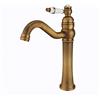 Gyx Rubinetto Bagno Lavabo Monocomando Ottone, Regolazione A Caldo E Freddo, Per Miscelatore Lavabo E Rubinetti Per Bidet, Valvola In Ceramica, Ottone Antico