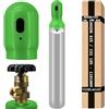 Vogelmann Bombola gas 10 litri 200 bar gas misto Argon 82% CO2 18% gas di protezione per saldatura MIG/MAG, gas di saldatura di alta qualità, bottiglia ricaricabile, ideale per applicazioni di saldatura