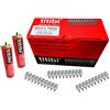 Titibi 1000 CHIODI TITIBI Ø3,0 X 19mm, + 2 BOMBOLETTE DI GAS (GC11) COMPATIBILI CON CHIODATRICE A GAS HILTI GX100 (ADATTATORE NON INCLUSO, UTILIZZARE QUELLO DELLE BOMBOLETTE ORIGINALI) (Ø 3,0 X 19 mm)