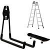 Generic Ganci da garage in metallo, resistenti, ganci da parete per garage, ganci per appendere in garage (nero, stile E)