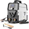 STAHLWERK Saldatrice ad elettrodo ARC 200 Synergic Pro Digitale - MMA fino a 200 A, saldatura senza gas, Inverter Lift-TIG, Hotstart, Anti-stick, Smart Cooling