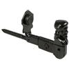nextradeitalia 5PZ FERMAPERSIANE AD OMINO CON VITE E FERMO - mm.140x60h. verniciato nero
