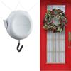 Zip 'n Hang ZipnHang - Appendiabiti quasi invisibile per decorare la porta d'ingresso, funziona su porte in vetro e porte a schermo