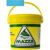 MAZZA Pittura Decorativa Per Interni Effetto Sabbiato Lt 5 Sabbia Colorificio Vernice Muro Effetto Metallizzato Cangiante Perlescente Idropittura Murale Colorata (Celeste Mare Medio Sbp3059)