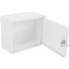 Outanaya Contenitore Porta Latte da Muro con Lucchetto Scatola Sicura per Stoccaggio Latte Esterna Box da Parete Robusto e Facile da Pulire Design Elegante per Casa e Ufficio