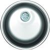 Mabel srl MABEL Lavello Cucina 1 Vasca Circolare Lavandino Cucina Lavello Incasso Acciaio Inox 304 con Finitura Spazzolata Facile da Pulire Lavabo Cucina Profondità Vasca 16 cm - Diametro 43,5 cm