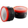r2digital® 3x AERATORE RISPARMIO IDRICO 60% ROSSO 4 L/min 4,0 litri al minuto LIMITATORE PORTATA FILTRO PER RUBINETTO UNIVERSALE CUCINA BAGNO (Rosso - 4 L/min)