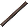 YUETTYY Striscia di tenuta con spazzola per porta, 100 cm, autoadesiva, escludente le correnti d'aria, nastro insetticida, insonorizzante, sigillo per porta inferiore (marrone)