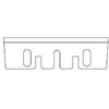 Turmfalke Sägen&Messer '2 pezzi Lama per pialla Hitachi F30 A 92 X 30 X 3, 3 - 5/8 X 1 - 3/16 x1/8