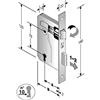 BONAITI SERRATURA PATENT mm.8x70 E50 BQ BRONZATA GB [BONAITI ]