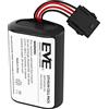 XCELPLUS Batteria Visonic per MCS-740 & Finestra adesivi per sirena PowerMax, 4.00V