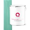 Q-COVER Impregnante Colorato per Legno 2 in 1 Turchese 5L Protezione UV Idrorepellente per Interno ed Esterno