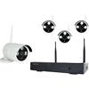 EACH ITALY KIT VIDEOSORVEGLIANZA NVR 4 TELECAMERE HDMI LAN WI-FI VGA 8806ZL3-4