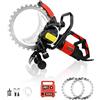JIANGYUXINLI Sega Anulare per Calcestruzzo 9500W | Tagliatrice calcestruzzo con sega ad anello | Sega Circolare Elettrica con Taglio a Umido | per Muratura e Pietra Naturale