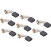 QUARKZMAN 9x5x4mm Carbonio Spazzola, Spazzola di Carbone di Ricambio 10pz Motore Carbonio Spazzola Carboncini Motore Elettrico per Utensili Elettrici