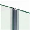 Glass Com S.r.l. Coppia di Guarnizioni Magnetiche a 180, 10 mm 220cm
