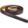 ProfiPVC Battiscopa Morbido PVC 18x18mm - 5 metro, Nastro Sigillante Autoadesivo per Cucina e Bagno, Elastico e Divisibile, con Striscia Spezzata, Montaggio Facile, Marrone Scuro