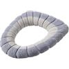 DJSKLDF Copri WC Cuscino for sedile WC Tessuto morbido for tenere al caldo Copriwater universale Elastico Coprisedile Forniture for il bagno(Color-5)