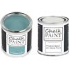 Chalk PAiNT PAINT EVERYTHING CHALK PAINT EVERYTHING Turchese Antico & FINITURA - Kit Pronto Vernicia e Proteggi (250 ml + 250 ml)