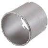 wolfcraft Inserto per sega a tazza con riporto in metallo duro I 3474000 I Per impianti elettrici e sanitari in calcestruzzo, muratura e pietra; profondità di taglio 55 mm