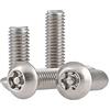 Dreneco Viti Antifurto a Testa Tonda Torx Bulloni 304 Acciaio Inossidabile Vite M8*45mm(3 pezzi)