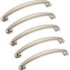 SOTECH 5 maniglie per mobili DIMO in acciaio inox opaco BA 160 mm, maniglie curve per cucina e mobili di JUNKER Design