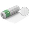 Wiltec Rete da voliera nera Maglie quadrate 12x12mm Rotolo da 25m Altezza 100cm Acciaio zincato