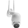 PROXE Telecamera PTZ 1080P da esterno Wi-Fi, Bianco