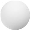 DIYEAH Paralume in Vetro Bianco a Forma di Sfera per Lampada, Copri Lampada Semplice e Moderno per Decorazione della Casa e Protezione degli Occhi