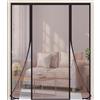 YSJYYHP Zanzariera Magnetica per Porte 180x250cm,Tenda Zanzariera Porta Finestra Magnetica,Doppia Apertura Laterale,si Chiude da Sola, Tenda Anti Mosche per Balcone,Terrazzo,Marrone