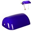 FIRVRE Blu 22,5 cm paralume di ricambio in vetro per lampada banker paralume per lampada da tavolo per lampada da scrivania